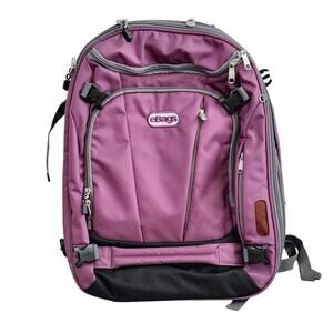 Ebags Purple MotherLodeJR Carryon Travel Backpack Convertible Expandable Luggage